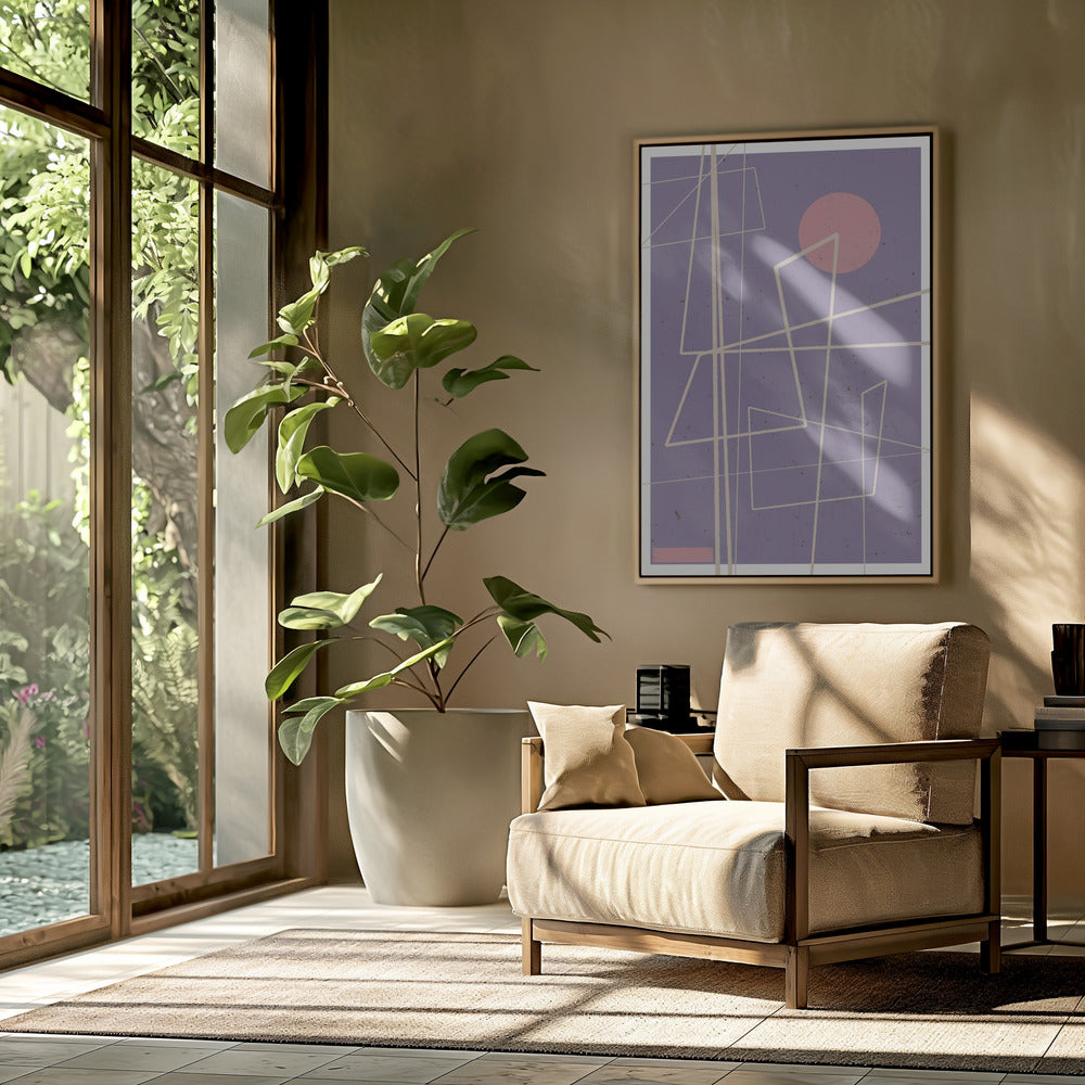 Angular Lines no 12 Poster
